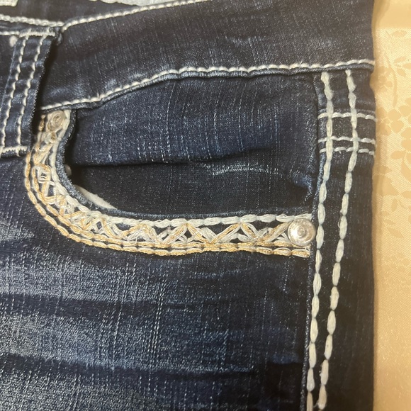 Daytrip Blue Straight Jeans with Classic Indigo Wash Virgo - Picture 6 of 16